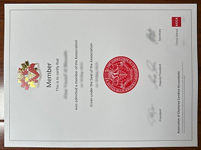 ACCA certificate
