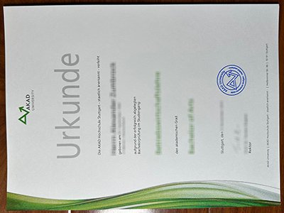 AKAD应用科学大学文凭-AKAD University diploma1