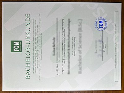 埃森经济管理应用技术大学文凭-FOM Hochschule diploma1
