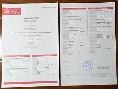 布伦瑞克工业大学成绩单-TU Braunschweig transcript1