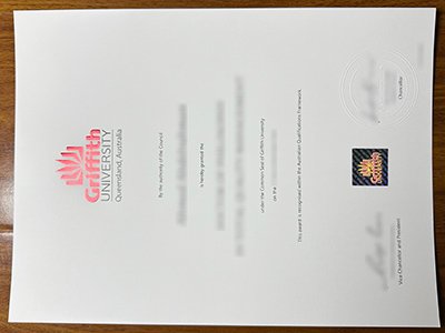 格里菲斯大学文凭-Griffith University diploma1