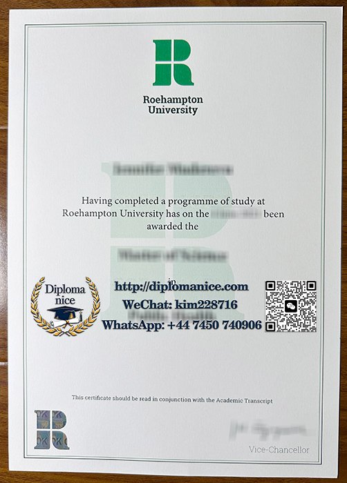 罗汉普顿大学文凭-Roehampton University diploma