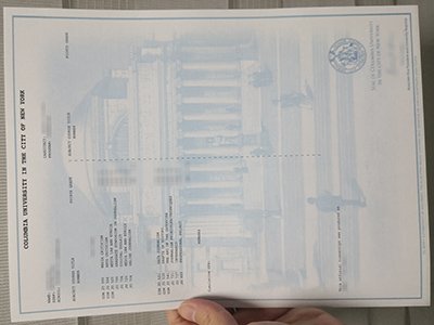 美国哥伦比亚大学成绩单-Columbia University transcript