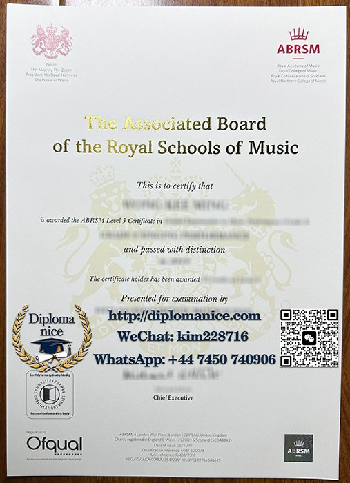 ABRSM diploma
