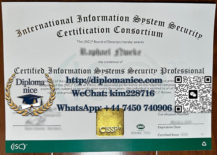 CISSP certificate