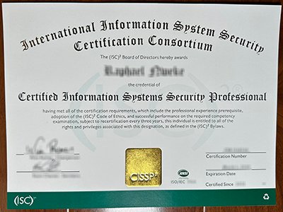 CISSP certificate1
