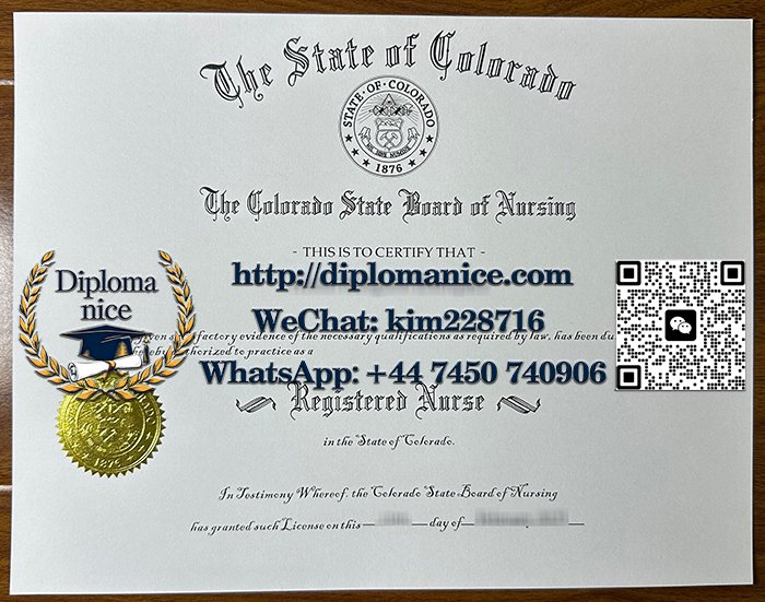Colorado Registered Nurse license