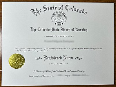Colorado Registered Nurse license1