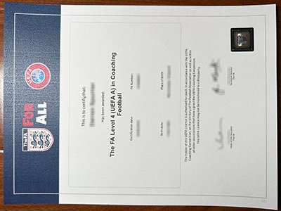 FA Level 4 in Coaching Football diploma1