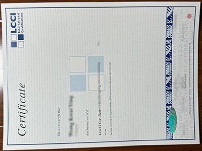 LCCI certificate1