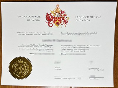 Medical Council of Canada certificate1