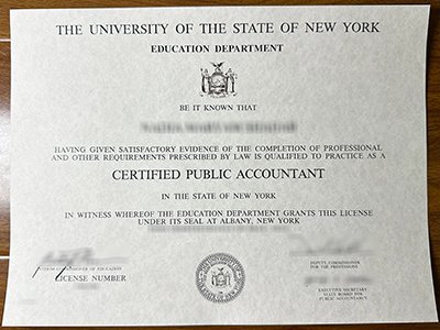 New York CPA certificate1