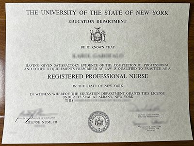 New York Registered Nurse certificate1