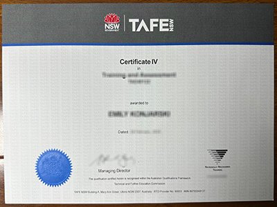 TAFE NSW certificate1