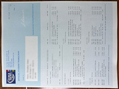 乔治布朗学院成绩单-George Brown College transcript1