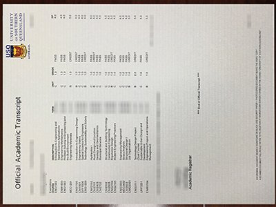 南昆士兰大学成绩单-University of Southern Queensland transcript1