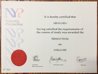 南洋理工学院文凭-Nanyang Polytechnic diploma1