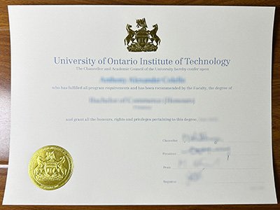 安大略理工大学文凭-Ontario Tech University diploma1