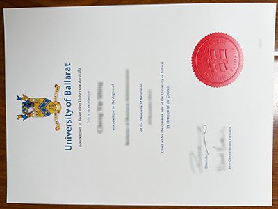 巴拉瑞特大学文凭-University of Ballarat diploma1