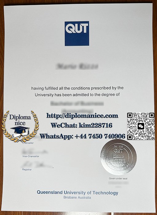 昆士兰科技大学文凭-Queensland University of Technology diploma