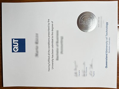 昆士兰科技大学文凭-Queensland University of Technology diploma1