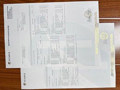 汉博学院成绩单-Humber Polytechnic transcript1