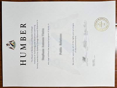 汉博学院文凭-Humber Polytechnic diploma1