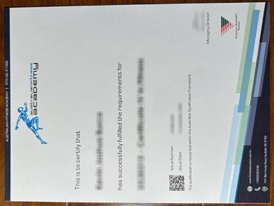 澳大利亚健身学院证书-Australian Fitness Academy certificate1