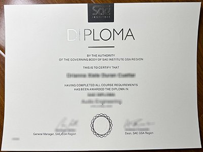 澳洲SAE大学文凭-SAE Institute diploma1