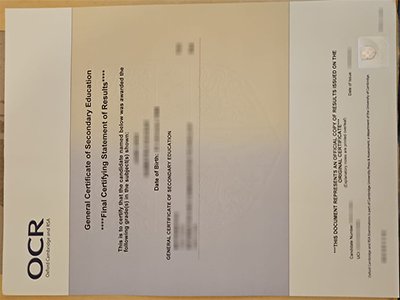 牛津剑桥RSA考试局GCSE证书-Oxford Cambridge and RSA GCSE certificate1