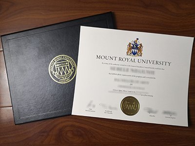 皇家山大学文凭-Mount Royal University diploma1