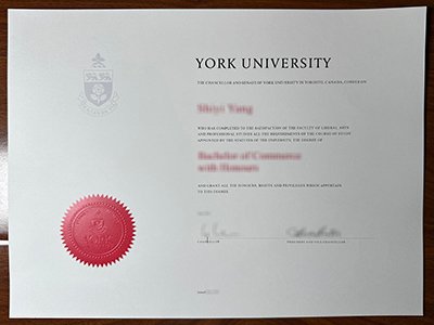 约克大学文凭-York University diploma1