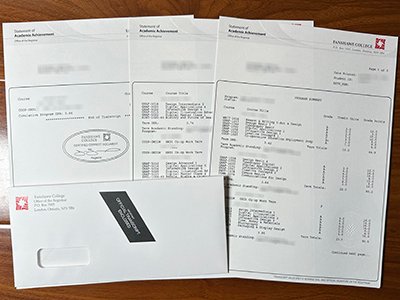 范莎学院成绩单-Fanshawe College transcript1