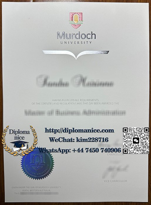 莫道克大学文凭-Murdoch University diploma