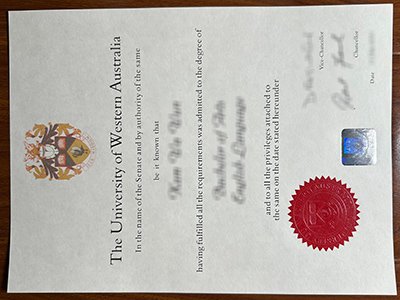西澳大学文凭-University of Western Australia diploma1