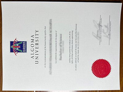 阿尔格玛大学文凭-Algoma University diploma1