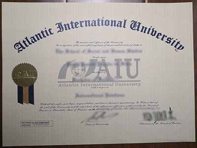 Atlantic International University diploma1