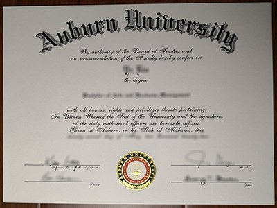Auburn University diploma1