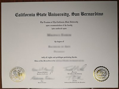 CSUSB diploma1