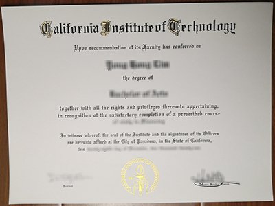 California Institute of Technology diploma1