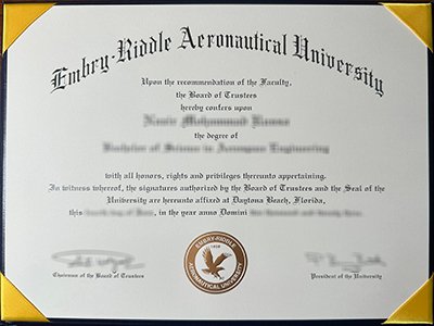 Embry-Riddle Aeronautical University diploma1