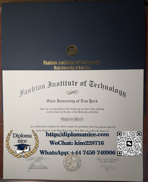 Fashion Institute of Technology diploma