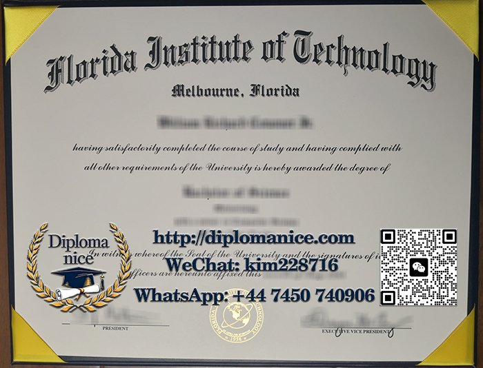 Florida Institute of Technology diploma