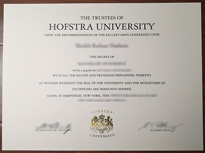 Hofstra University diploma1