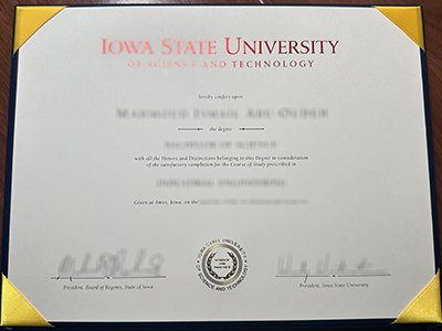 Iowa State University diploma1