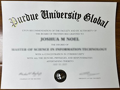 Purdue University Global diploma1