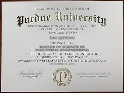 Purdue University diploma1