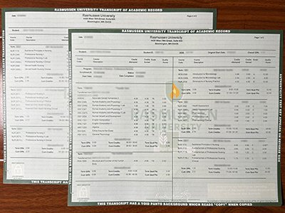 Rasmussen University transcript1