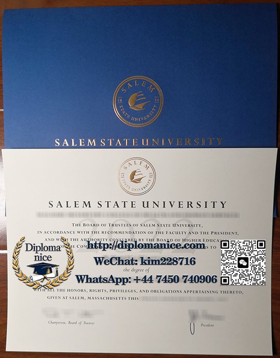 Salem State University diploma