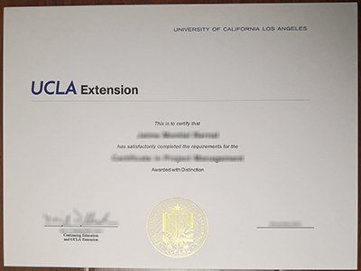 UCLA Extension diploma1